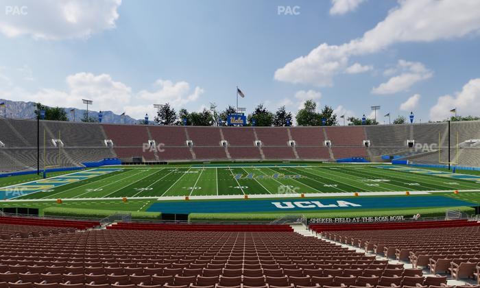 Rose Bowl Stadium - Section Lower 18 L Seat View
