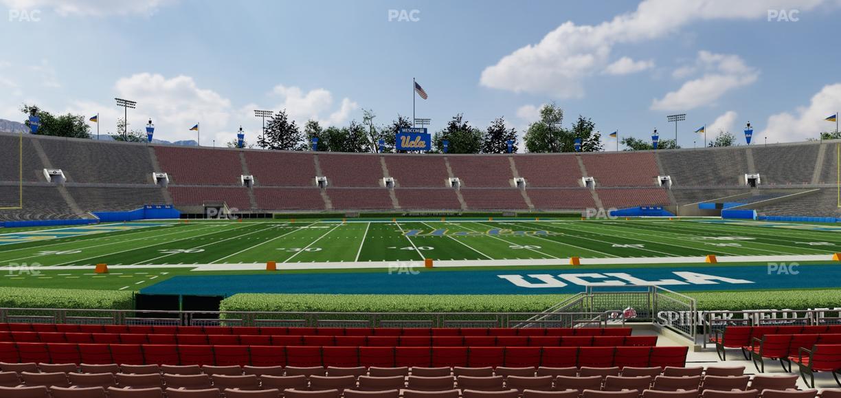 Rose Bowl Stadium - Section Lower 18 L Seat View