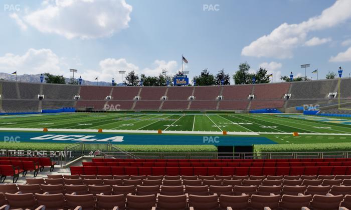 Rose Bowl Stadium - Section Lower 19 H Seat View