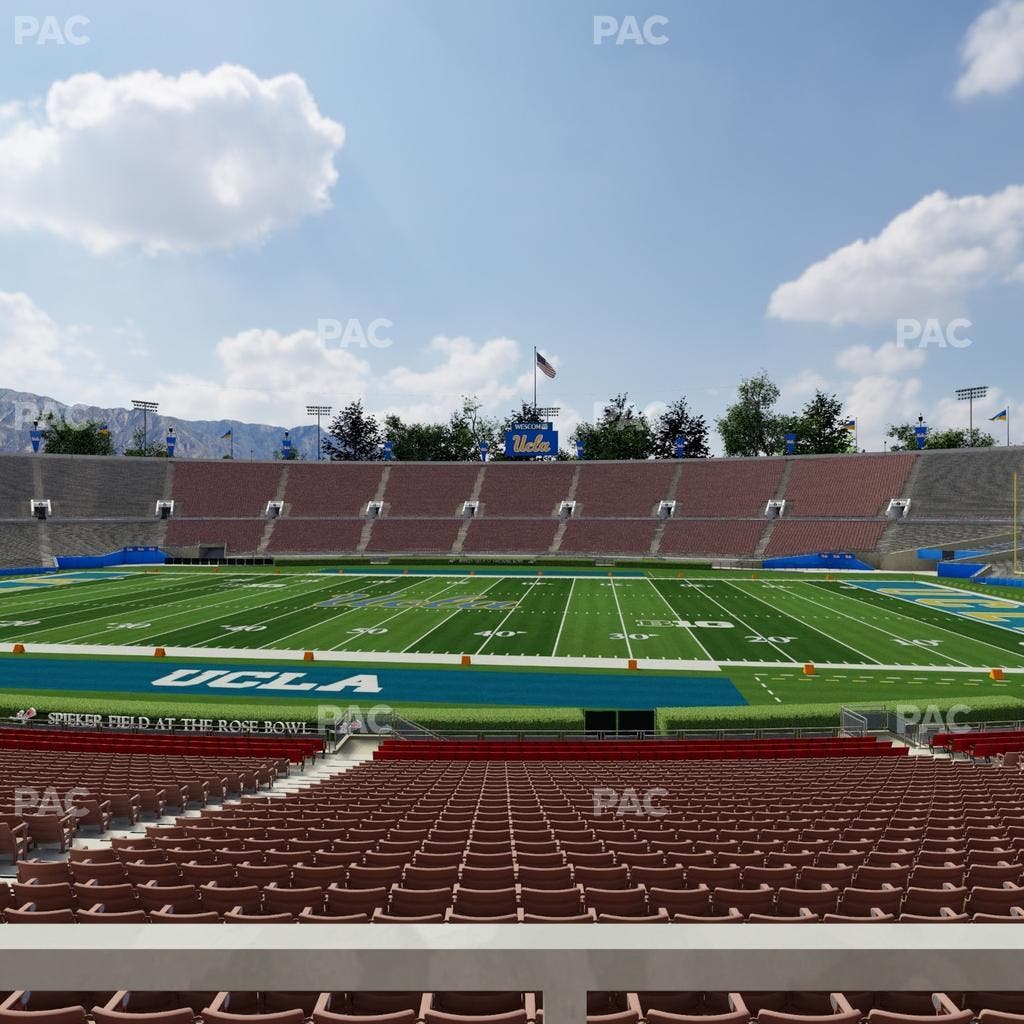 Rose Bowl Stadium - Section Lower 19 H Seat View