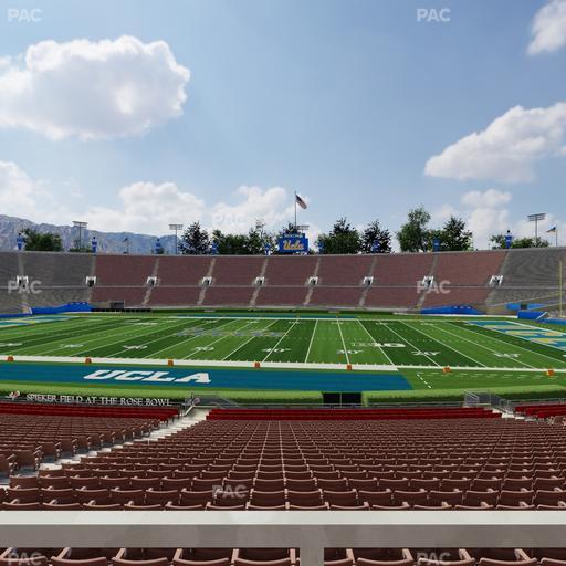 Rose Bowl Stadium - Section Lower 19 H Seat View