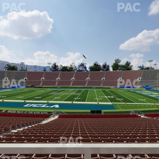 Rose Bowl Stadium - Section Lower 19 H Seat View