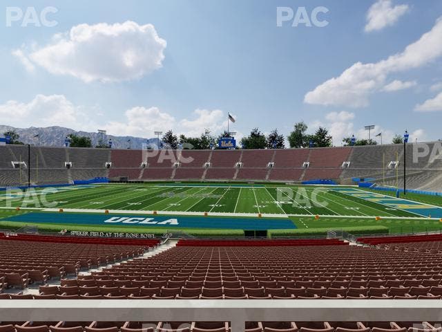 Rose Bowl Stadium - Section Lower 19 H Seat View