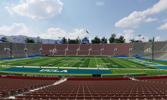 Rose Bowl Stadium - Section Lower 19 H Seat View