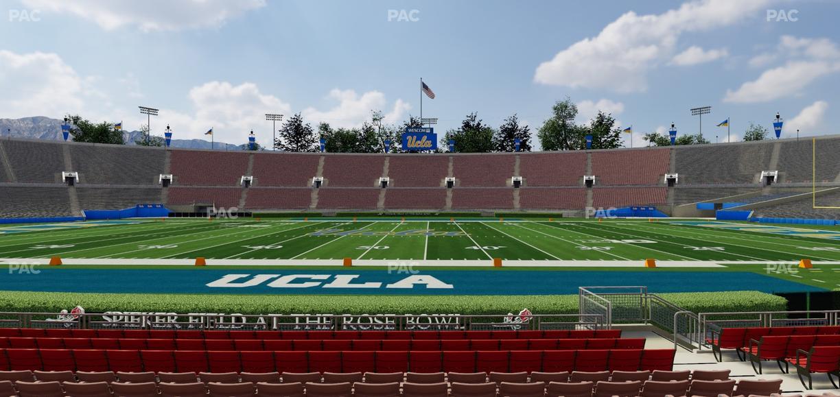 Rose Bowl Stadium - Section Lower 19 L Seat View