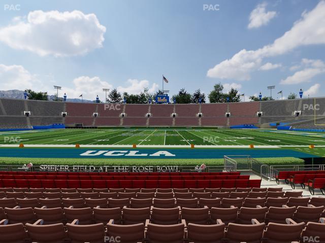 Rose Bowl Stadium - Section Lower 19 L Seat View