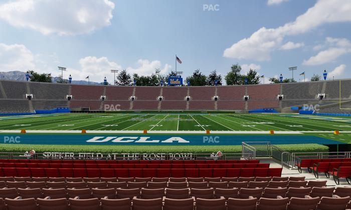 Rose Bowl Stadium - Section Lower 19 L Seat View