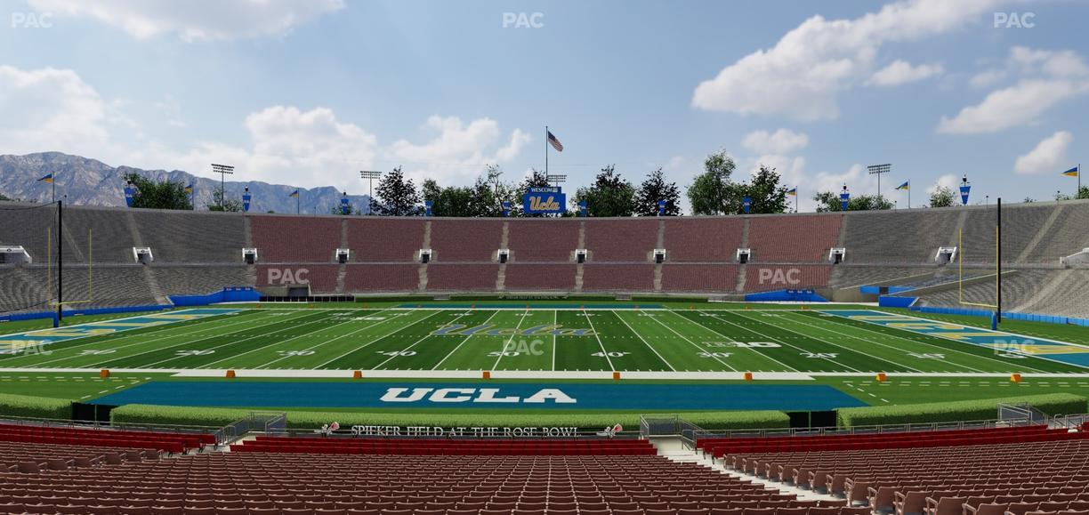 Rose Bowl Stadium - Section Lower 19 L Seat View