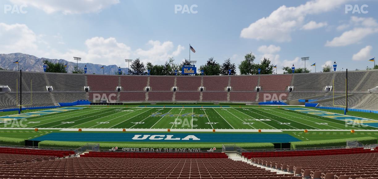 Rose Bowl Stadium - Section Lower 19 L Seat View