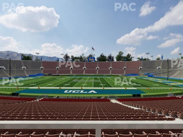 Rose Bowl Stadium - Section Lower 19 L Seat View