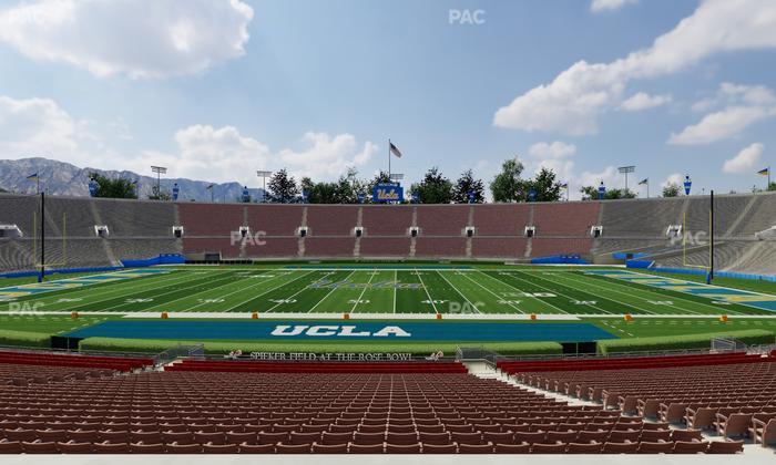 Rose Bowl Stadium - Section Lower 19 L Seat View