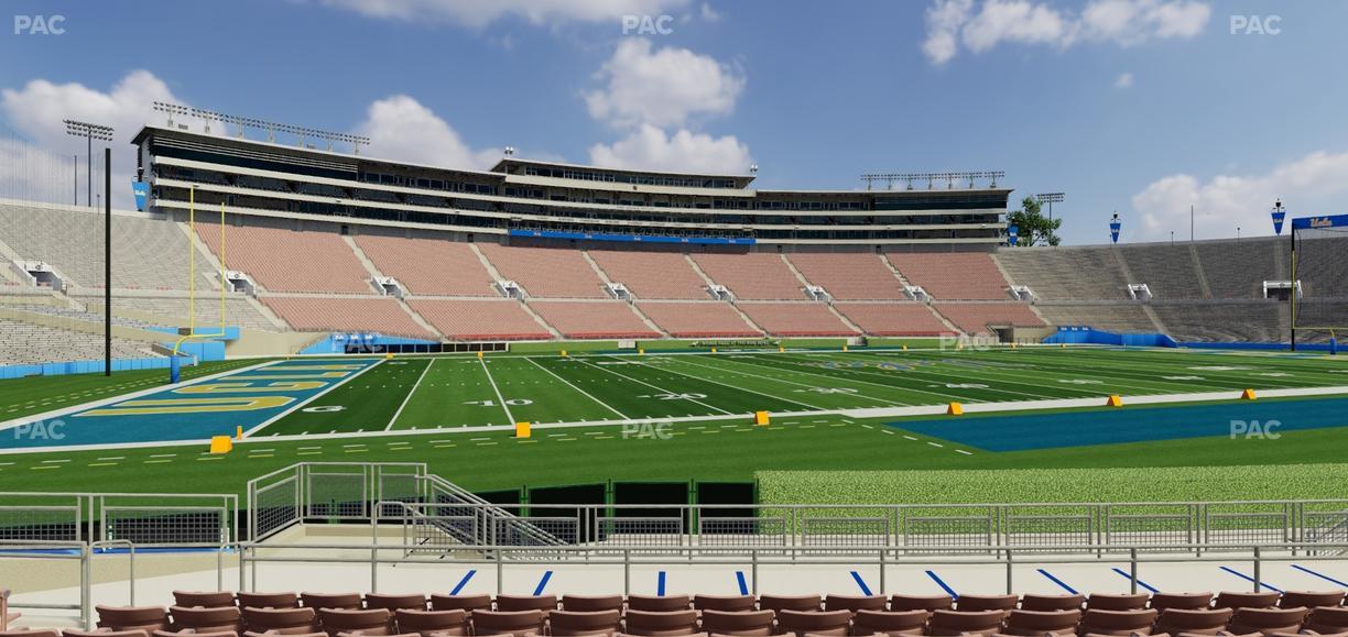 Rose Bowl Stadium - Section Lower 2 H Seat View