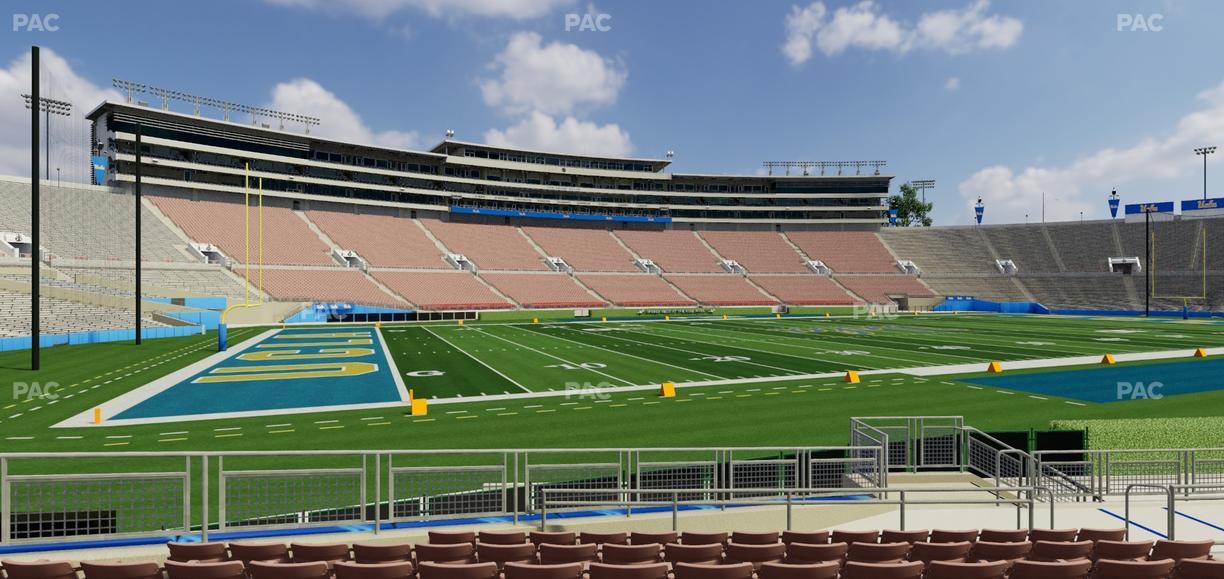 Rose Bowl Stadium - Section Lower 2 L Seat View