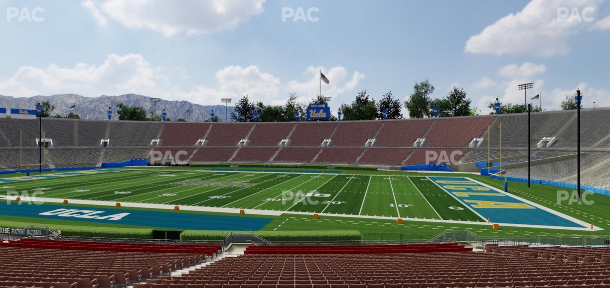 Rose Bowl Stadium - Section Lower 20 H Seat View