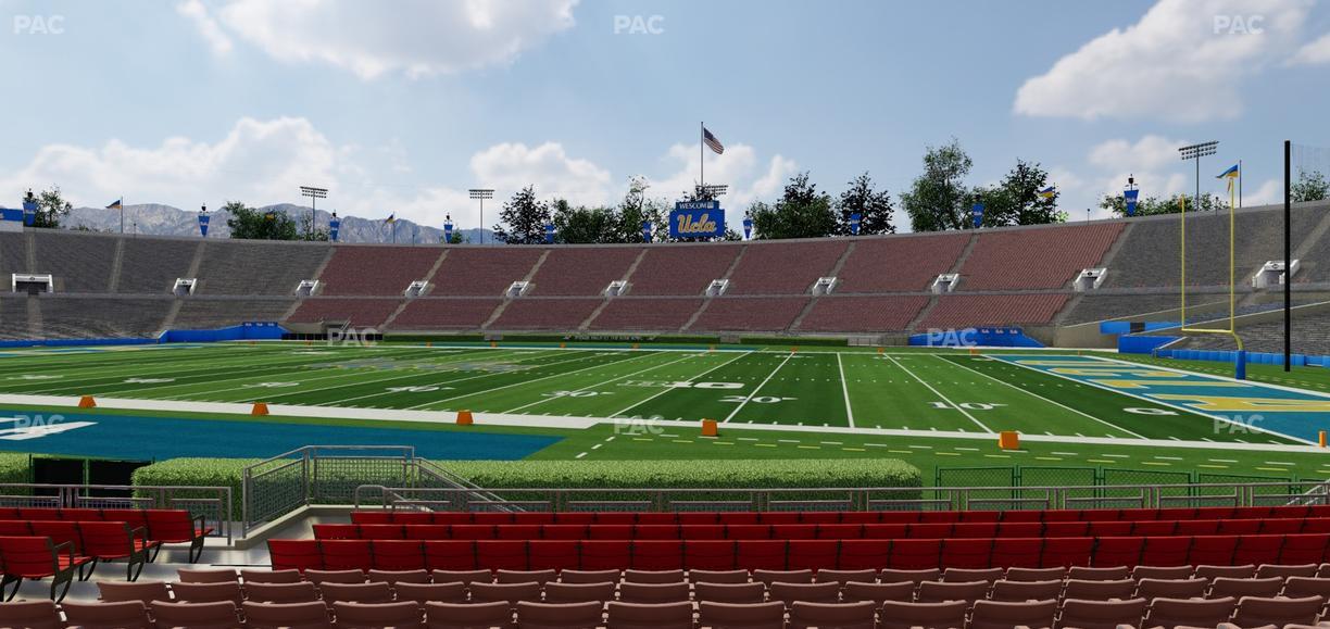 Rose Bowl Stadium - Section Lower 20 H Seat View