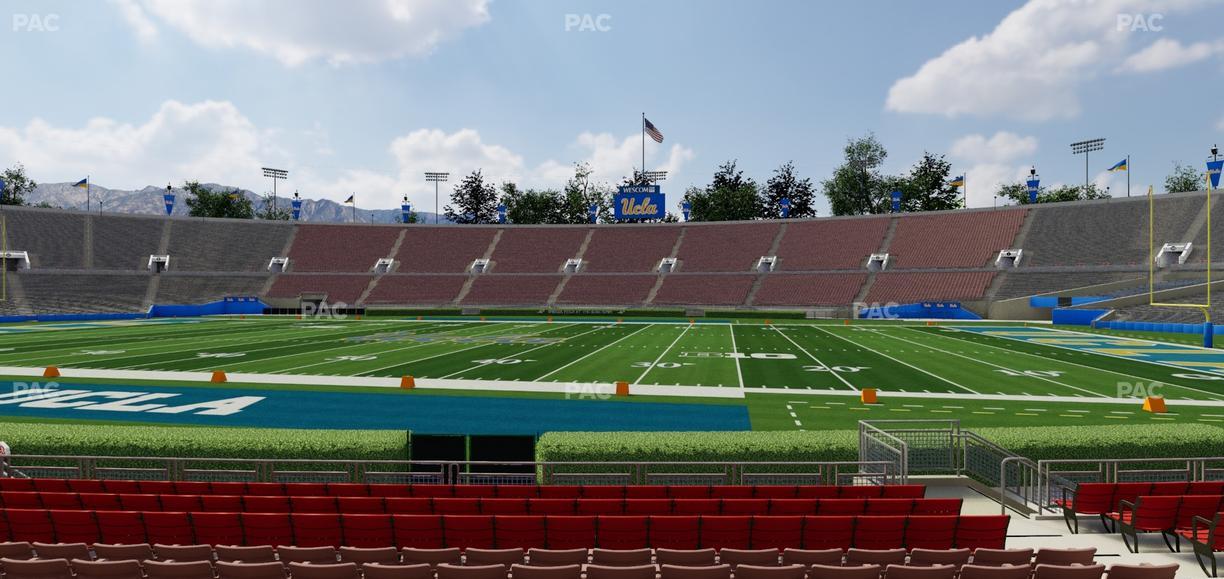 Rose Bowl Stadium - Section Lower 20 L Seat View