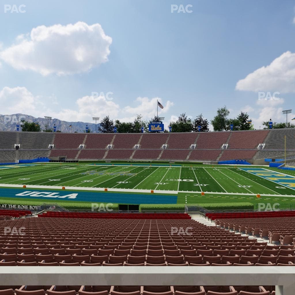 Rose Bowl Stadium - Section Lower 20 L Seat View