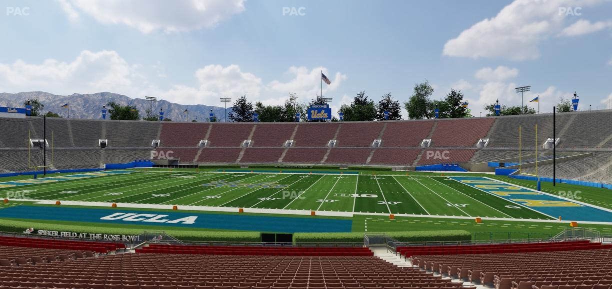 Rose Bowl Stadium - Section Lower 20 L Seat View
