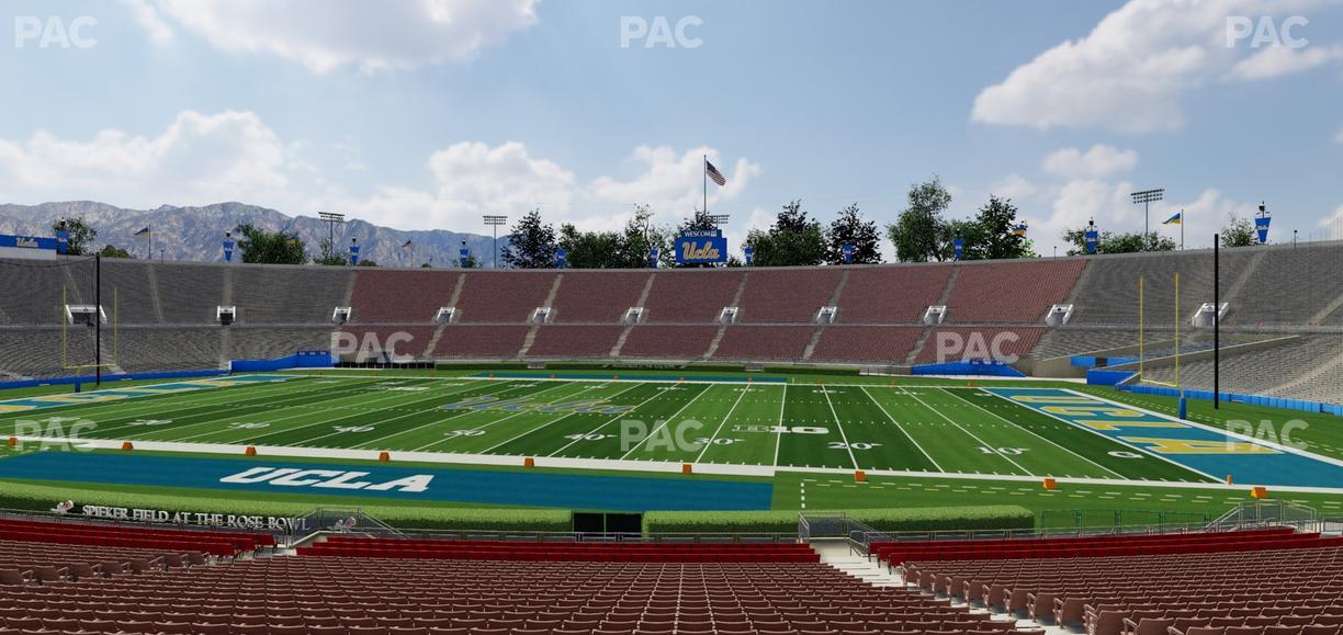 Rose Bowl Stadium - Section Lower 20 L Seat View