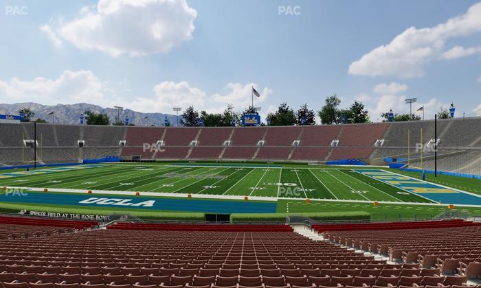 Rose Bowl Stadium - Section Lower 20 L Seat View