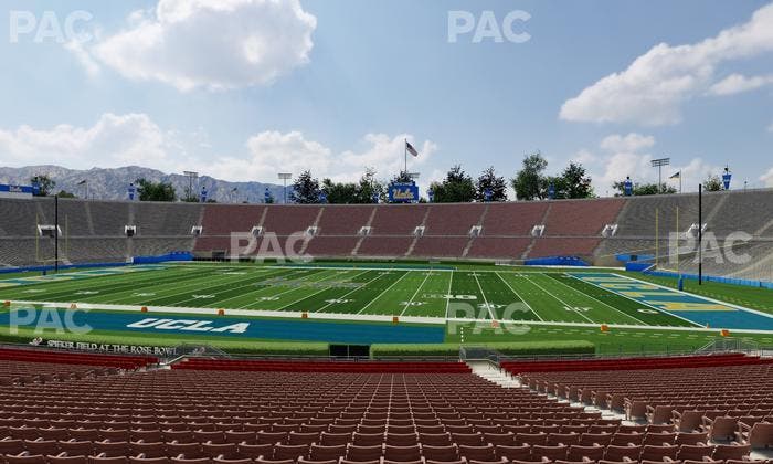 Rose Bowl Stadium - Section Lower 20 L Seat View