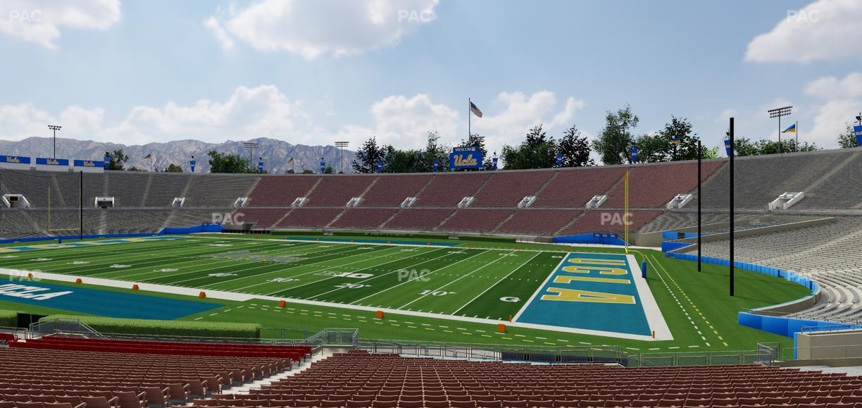 Rose Bowl Stadium - Section Lower 21 H Seat View