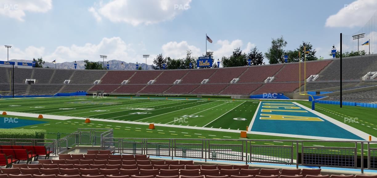 Rose Bowl Stadium - Section Lower 21 H Seat View