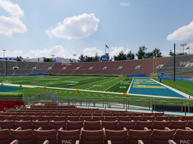 Rose Bowl Stadium - Section Lower 21 H Seat View