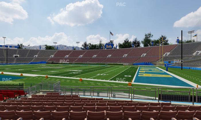 Rose Bowl Stadium - Section Lower 21 H Seat View