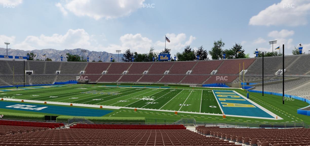 Rose Bowl Stadium - Section Lower 21 L Seat View