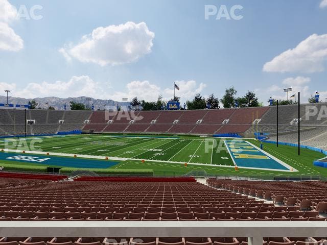 Rose Bowl Stadium - Section Lower 21 L Seat View
