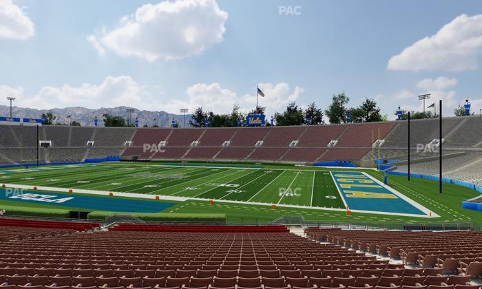 Rose Bowl Stadium - Section Lower 21 L Seat View