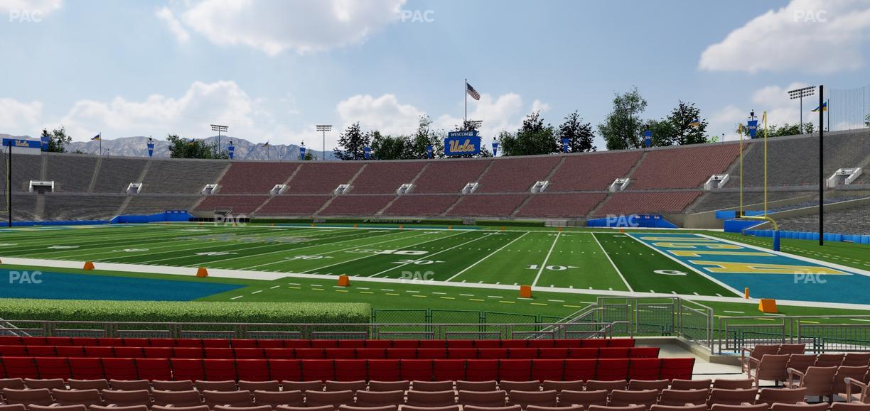 Rose Bowl Stadium - Section Lower 21 L Seat View