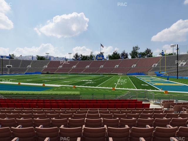 Rose Bowl Stadium - Section Lower 21 L Seat View