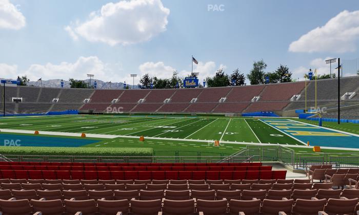 Rose Bowl Stadium - Section Lower 21 L Seat View