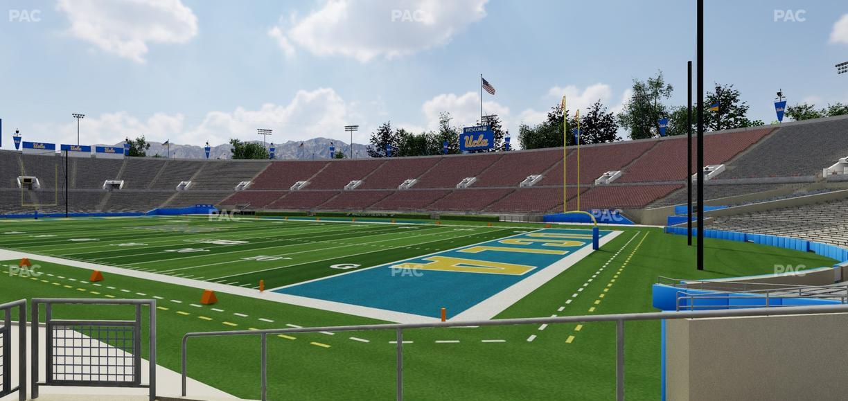 Rose Bowl Stadium - Section Lower 22 H Seat View