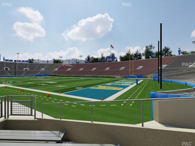 Rose Bowl Stadium - Section Lower 22 H Seat View