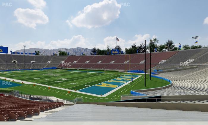 Rose Bowl Stadium - Section Lower 22 H Seat View