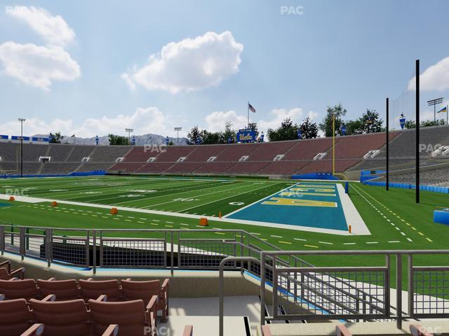 Rose Bowl Stadium - Section Lower 22 L Seat View