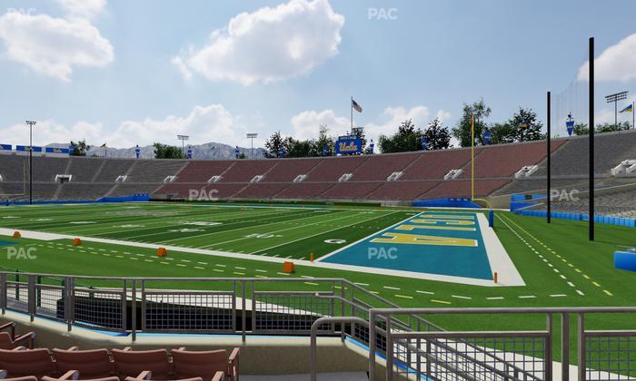 Rose Bowl Stadium - Section Lower 22 L Seat View