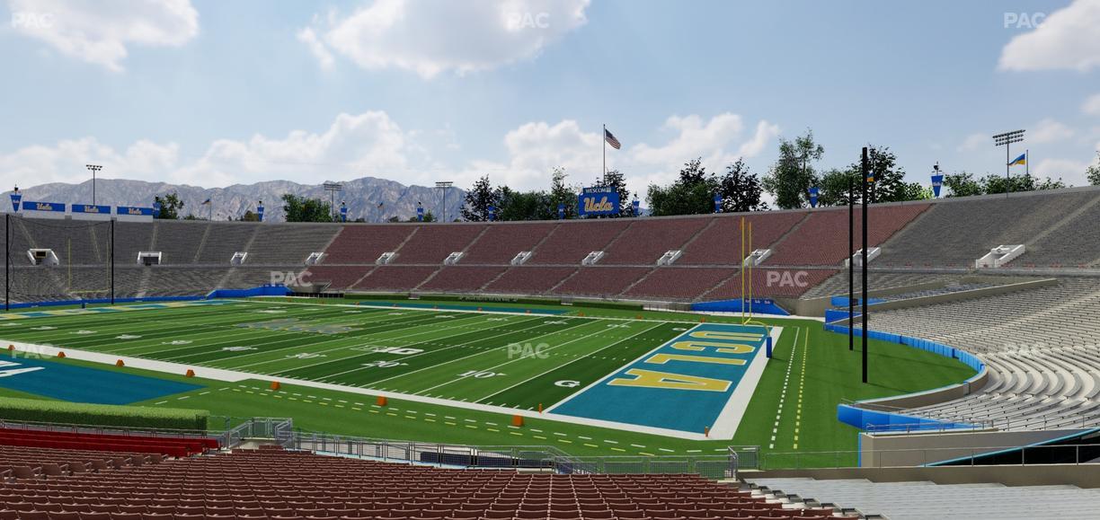 Rose Bowl Stadium - Section Lower 22 L Seat View