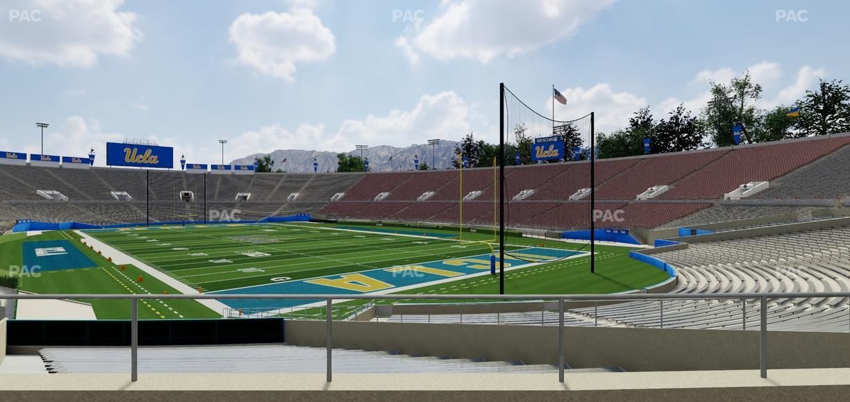 Rose Bowl Stadium - Section Lower 23 H Seat View