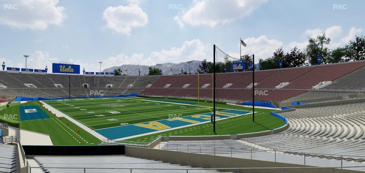 Rose Bowl Stadium - Section Lower 23 H Seat View