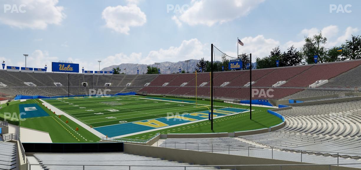 Rose Bowl Stadium - Section Lower 23 H Seat View