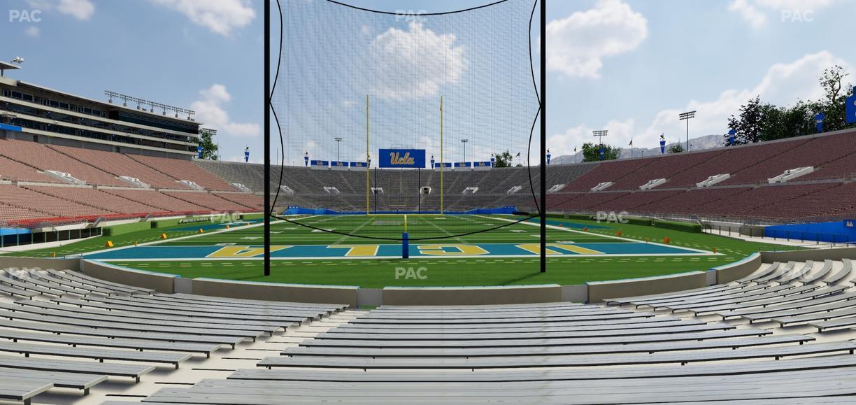 Rose Bowl Stadium - Section Lower 25 H Seat View