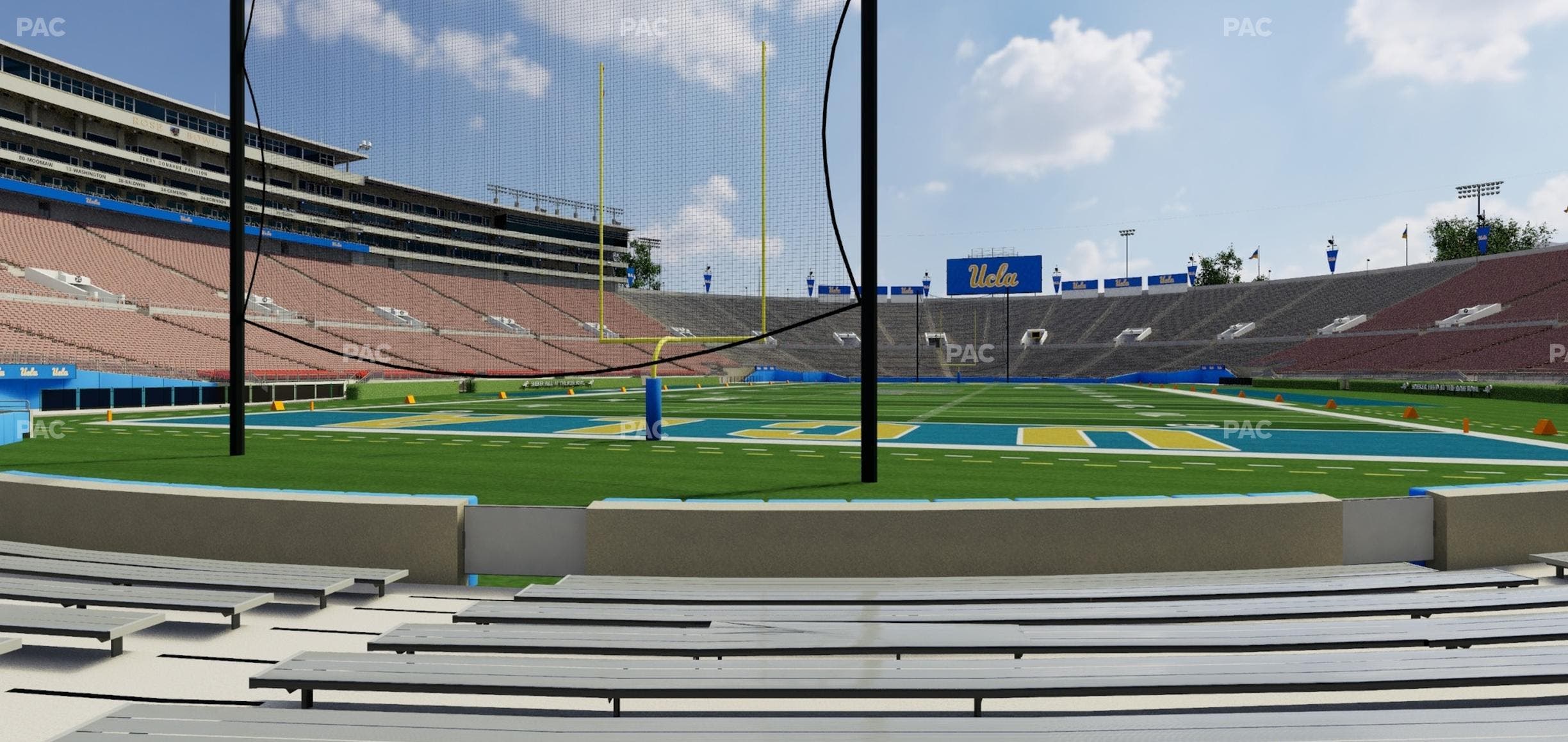 Rose Bowl Stadium - Section Lower 26 H Seat View