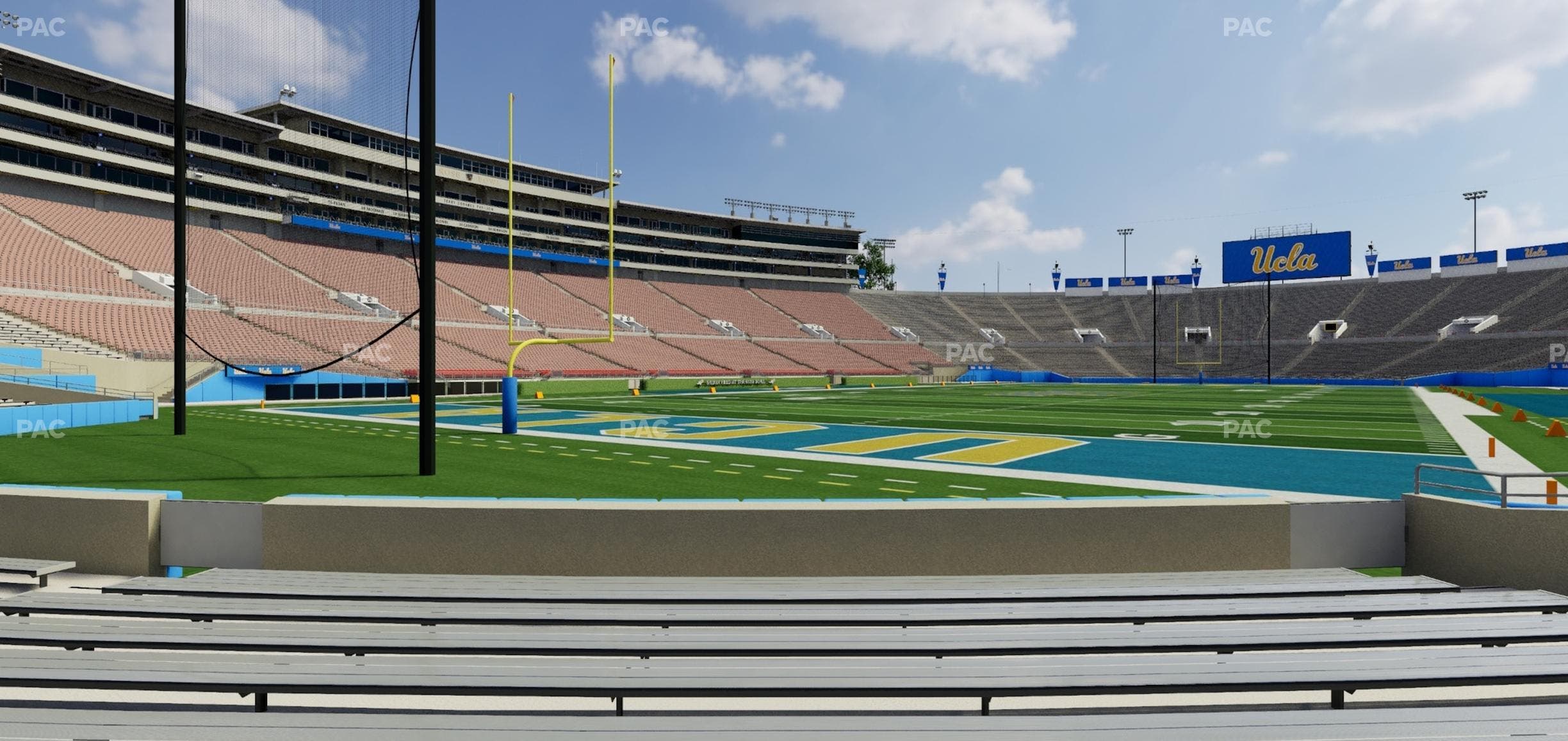 Rose Bowl Stadium - Section Lower 27 H Seat View