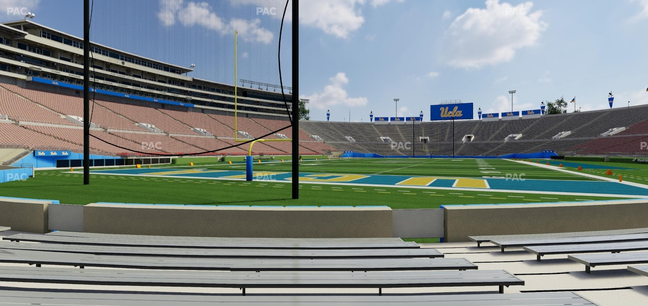 Rose Bowl Stadium - Section Lower 27 L Seat View