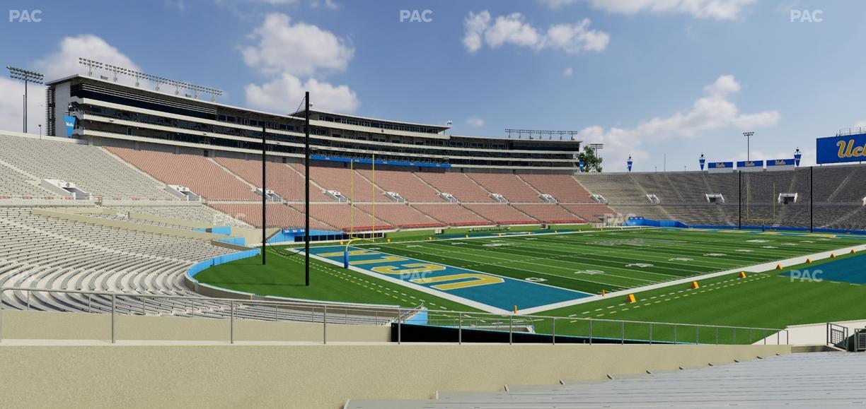 Rose Bowl Stadium - Section Lower 28 H Seat View