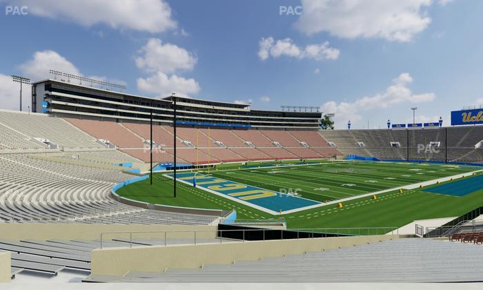 Rose Bowl Stadium - Section Lower 28 H Seat View